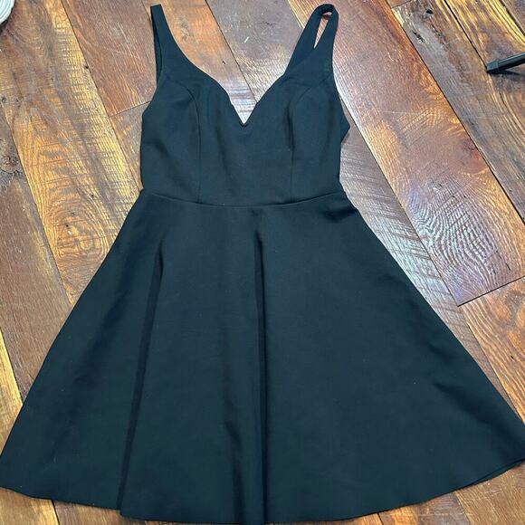 Kimchi Blue Heart of the Ocean Sweetheart Dress - Black, Size S - Picture 1 of 3